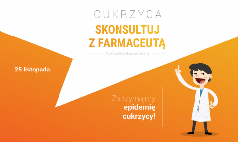 Skonsultuj z&nbsp;Farmaceutą – zatrzymajmy epidemię cukrzycy!